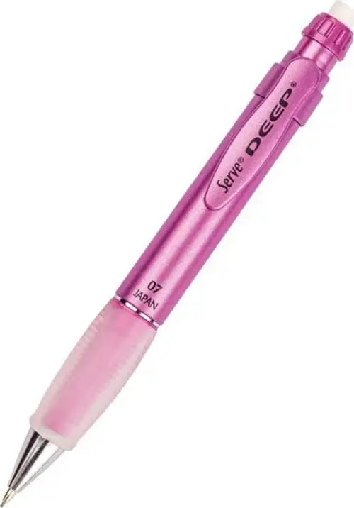 Versatil Kalem (Mekanik Kurşun Kalem) Deep 0.7 Mm Metalik Prenses Pembe