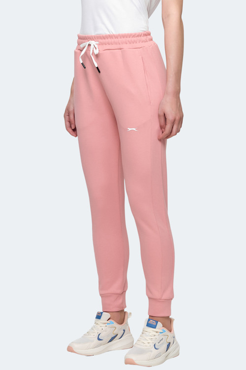 VEVA Kadın Cepli Pembe Eşofman Altı