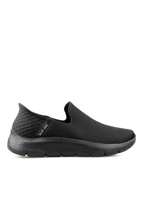 216491-BBK Erkek  Siyah Sneaker Ayakkabısı