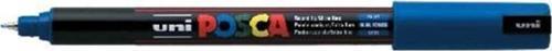 Markör Boyama Kalemi Posca Su Bazlı Poster 0.7 Mm Mavi PC-1MR Mavi N (6 Lı Paket)