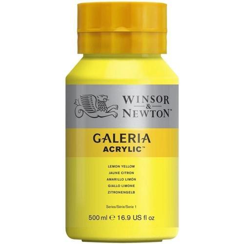 Galeria Akrilik Boya 500 ml. 346 Lemon Yellow