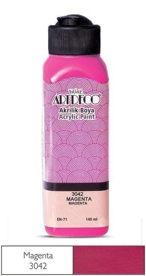 Akrilik Boya 140 ml. 3042 MAGENTA