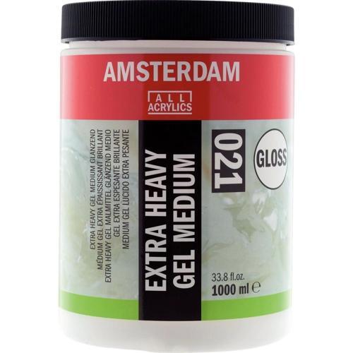 Amsterdam Extra Heavy Gel Medium Gloss 021 Extra Kuvvetli Jel Medyum Parlak 1000 ml.