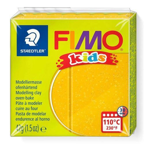 Fimo Kids Yumuşak Polimer Kil 112 Glitter (Simli) Gold