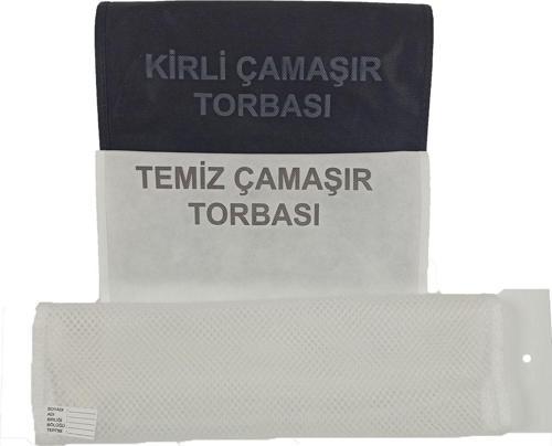 Öğrenci ve Asker için Temiz Kirli Çamaşır Torbası ve Çamaşır Filesi