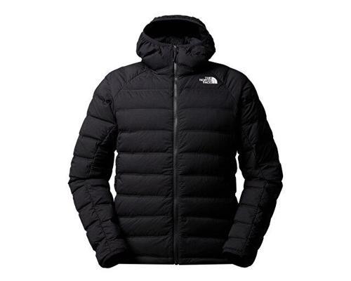 M Abseil Stretch Down Hoodie Erkek Outdoor Montu (600 Dolgu Kaz Tüyü) NF0A8E36JK31 Siyah