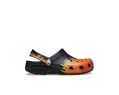 Classic Flames Clog T Çocuk Terlik 211214-0C4 Siyah