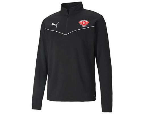 Turk Hava Yolları Sweat Hz Türk Hava Yolları Erkek Futbol Antrenman Uzun Kollu Tişört THY-65739403 Siyah