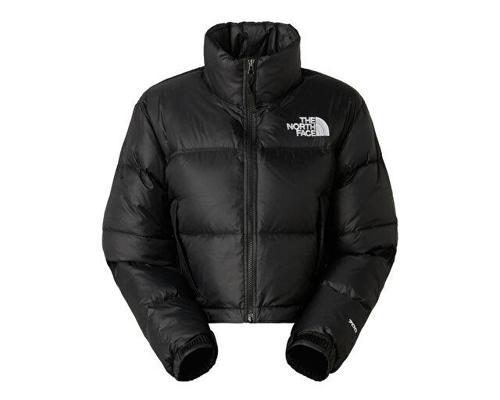 W Nuptse Short Jacket Kadın Outdoor Montu (700 Dolgu Kaz Tüyü) NF0A5GGEGOG1 Siyah