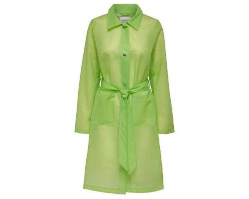 Onlacacie Rain Coat Otw Lime Punch Kadın Günlük Yağmurluk 15281181-LIME-PUNCH Yeşil
