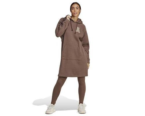 W Lgm Dress Kadın Günlük Elbise IJ7282 Kahverengi