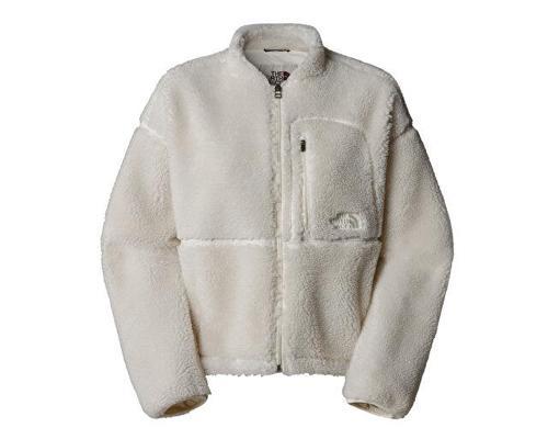 W Extreme Pile 2 Fz Jacket Kadın Outdoor Polar Ceket NF0A88ZBQLI1 Beyaz