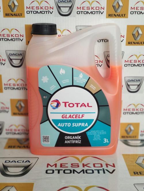 Total Glacelf Auto Supra Antifriz 3 Litre Üretim Ağustos 2023