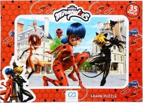Miraculous 35 Parça Frame Puzzle 5022