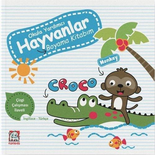 Okula Yardımcı Hayvanlar Boyama Kitabım