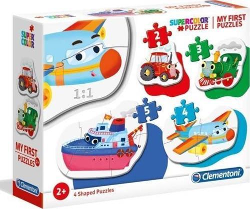 My First Puzzles Ulaşım Araçları 4’lü Puzzle 20811