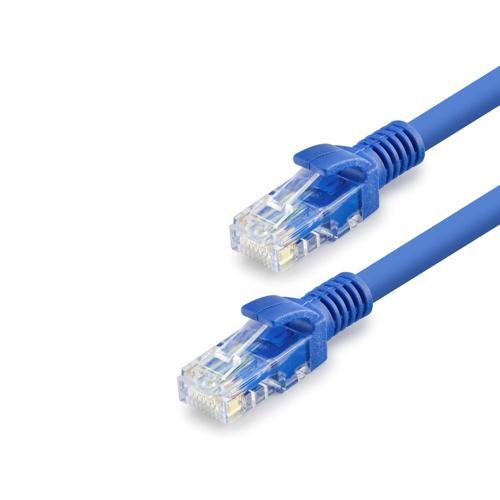 Büro Ev Ofis Network Bağlantısı için 30CM Mavi 1000GB 250MHZ Cat6 Kablo