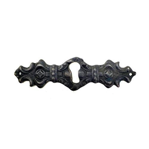 Hobi Mobilya Tasarımı için 28x104MM Retro Oksit Pirinç Anahtar Ağızlığı