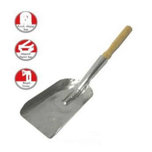 Büro Ev Ofis Yazlık Kamp Keyfi için Metal Kürek Soba Köz Küreği