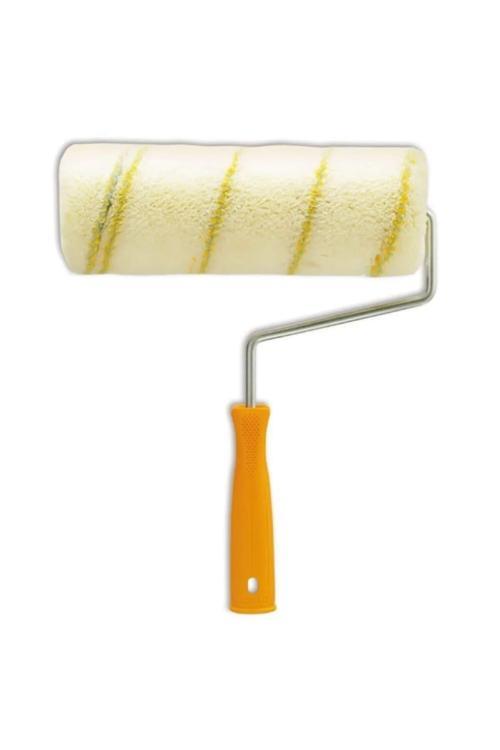 Büro Ev Boyama için 25CM Damlatmaz Tüylü Saplı Boya Rulosu