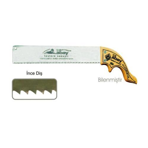 Büro Ev Hobi Takım Çantası için 12 No Ahşap Saplı İnce Diş Zıvana El Testere