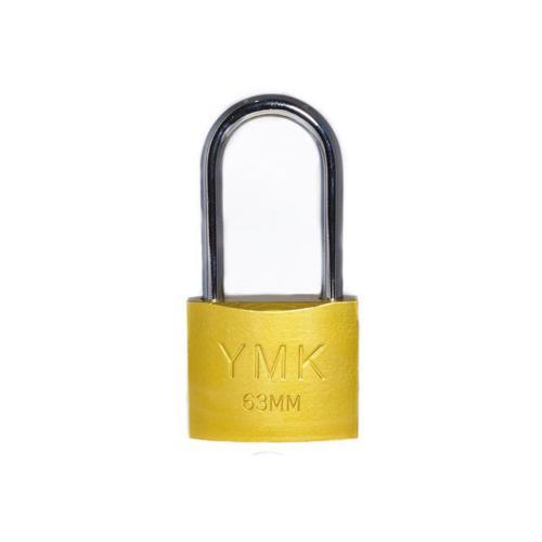 Büro İşyeri Ev Bahçe Kapı Kepenk için 32MM Sarı Boyalı Uzun Kanca Asma Kilit