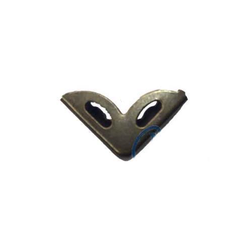 Hobi El İşçiliği için 1000ADET 11x20MM Mini Nikel Köşe Süsü Seti
