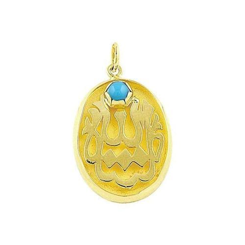 Maşallah Mavi Boncuklu 1,63 Gram 14 Ayar Altın