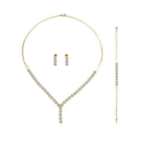 14 Ayar Altın Papatya Model Takım 20,00 Gram