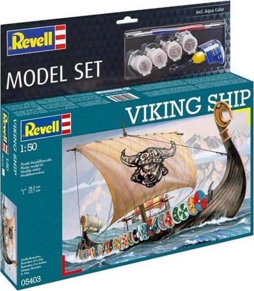 1:50 Model Set Gemi Viking Ship 65403