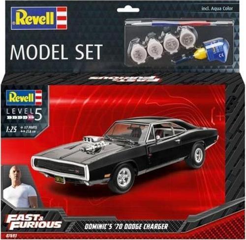 Model Set Fast Furious Dominixs 1970 Dodge Charger 07693