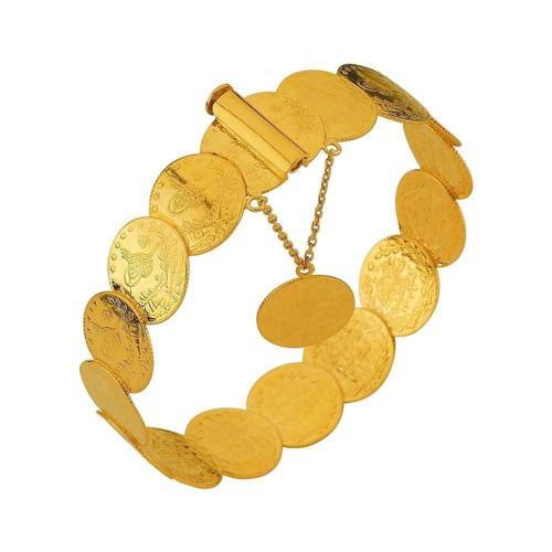Reşat Çeyrek Altınlı 22 Ayar Bilezik 28.00 Gram