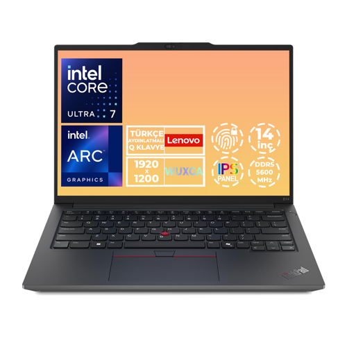 ThinkPad E14 Gen 6 Ultra 7 155H 24GB 512GB SSD 14" WUXGA Freedos Notebook 21M7006LTX 001