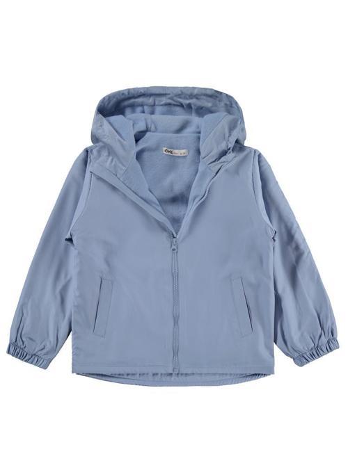 Polarlı Düz 6-9 Yaş Yağmurluk - Mavi9-10 Yaş