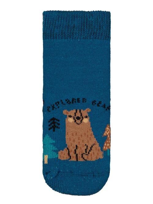 Bear Havlu 6- 2'li Bebek Erk Çorap Set - Standart6 Ay
