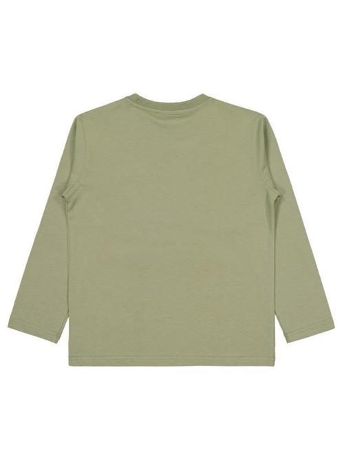 N Dept Of Baskılı 6-9 Yaş Sweatshirt - Haki8-9 Yaş