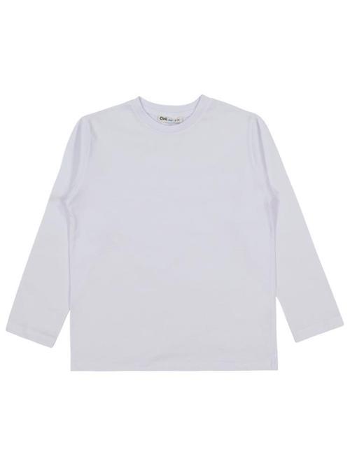 Basic 6-9 Yaş Sweatshirt - Beyaz9-10 Yaş