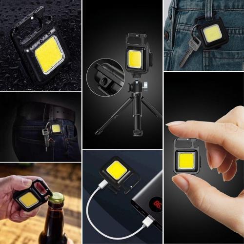 Büro Ev Ofis Kamp Keyfi için Anahtar Tip Açacaklı Mıknatıs 3MOD Led Asılır Led Fener