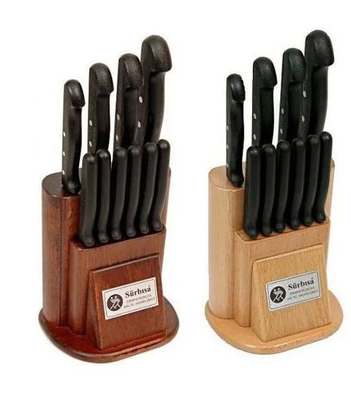 Sürbısa 61500 - Sürmene Mutfak Bıçağı Seti - 10 Lu Set