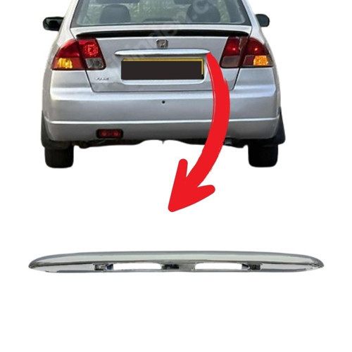 Honda Civic Bagaj Çıta Kaplama 2002-2005