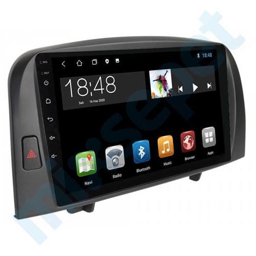 Hyundai Sonata 2004-2008 Model Uyumlu 4Gb Ram 64Gb Hafıza Carplay Android Auto