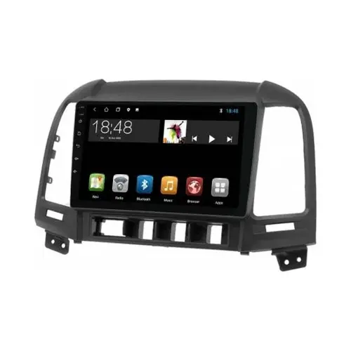 Hyundai Santa Fe 2006-2012 Model Uyumlu 4Gb Ram 64Gb Hafıza Qled Carplay Android Auto