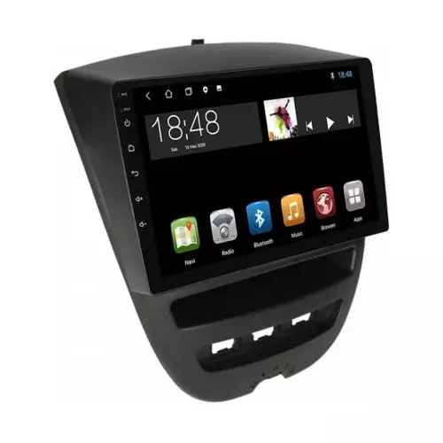 Peugeout 107 2005-2014 Model Uyumlu 8Gb Ram 128Gb Hafıza Qled Carplay Android Auto