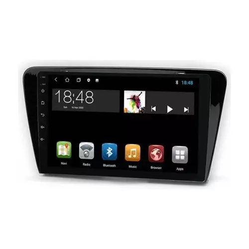 Skoda Super B 2015-2018 Model Uyumlu 4Gb Ram 64Gb Hafıza Qled Carplay Android Auto