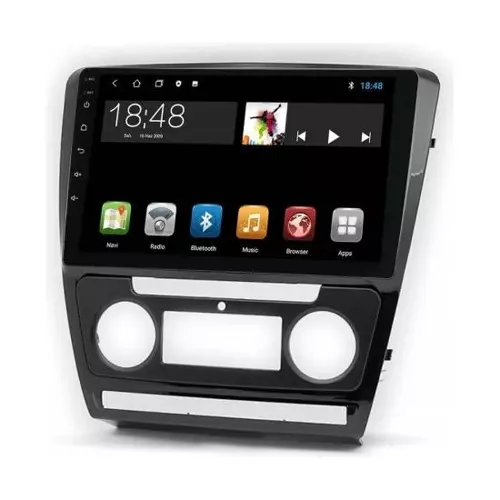 Skoda Octavia 2007-2014 Model Uyumlu 4Gb Ram 32Gb Hafıza Qled Carplay Android Auto