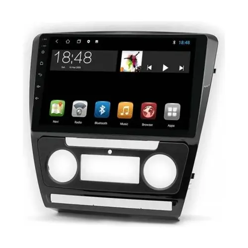 Skoda Octavia 2007-2014 Model Uyumlu 4Gb Ram 32Gb Hafıza Carplay Android Auto