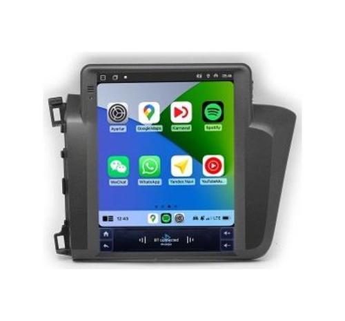 Honda Civic Fb7 Tesla 2012/2015 4Gb Ram 64Gb Hafıza Carplay Android 9,7 İnç Multimedya