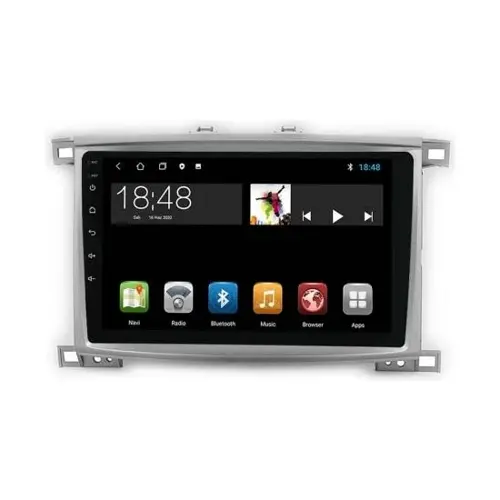 Toyota Land Cruiser J100 1998-2007 Carplay Android Auto 8/128