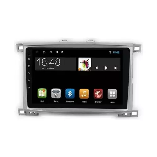 Toyota Land Cruiser J100 1998-2007 Carplay Android Auto 4Gb Ram 32Gb Hafıza Qled