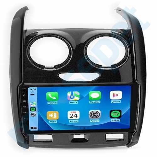 Dacia Duster 2013-2017 8 Gb Ram 128 Gb Hafıza Qled 9 İnç Android Auto Ve Carplay